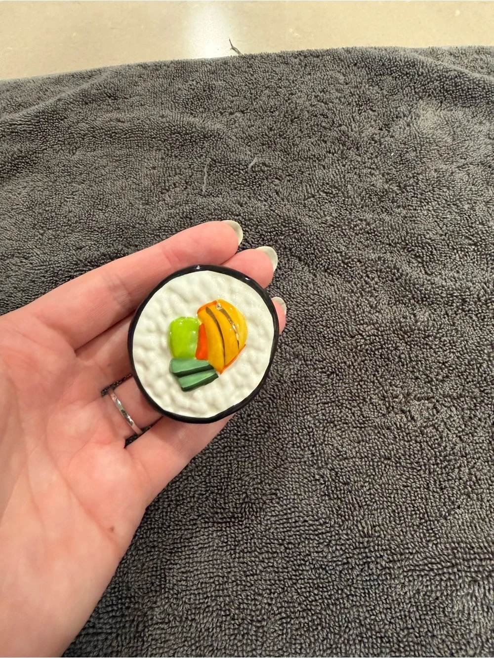 Nora Fleming Mini On the Roll Sushi